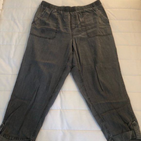 Coldwater Creek Gray Slacks - Picture 1 of 6